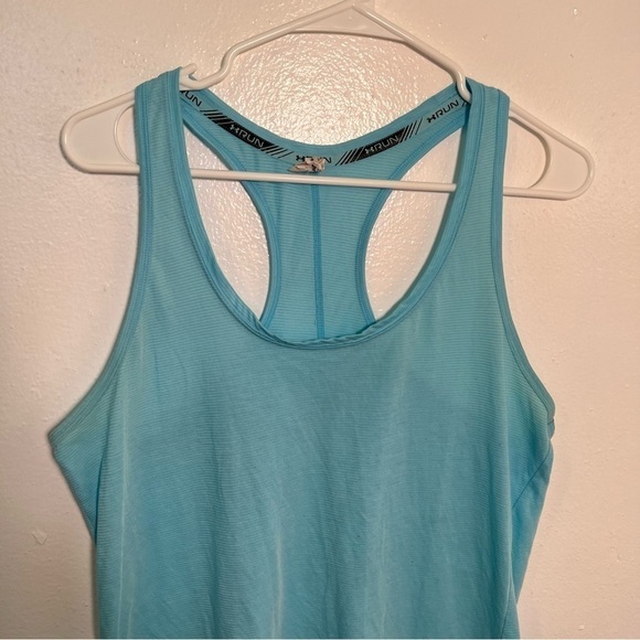 Under Armour Run Racerback Tank Top Light Blue - Picture 4 of 10